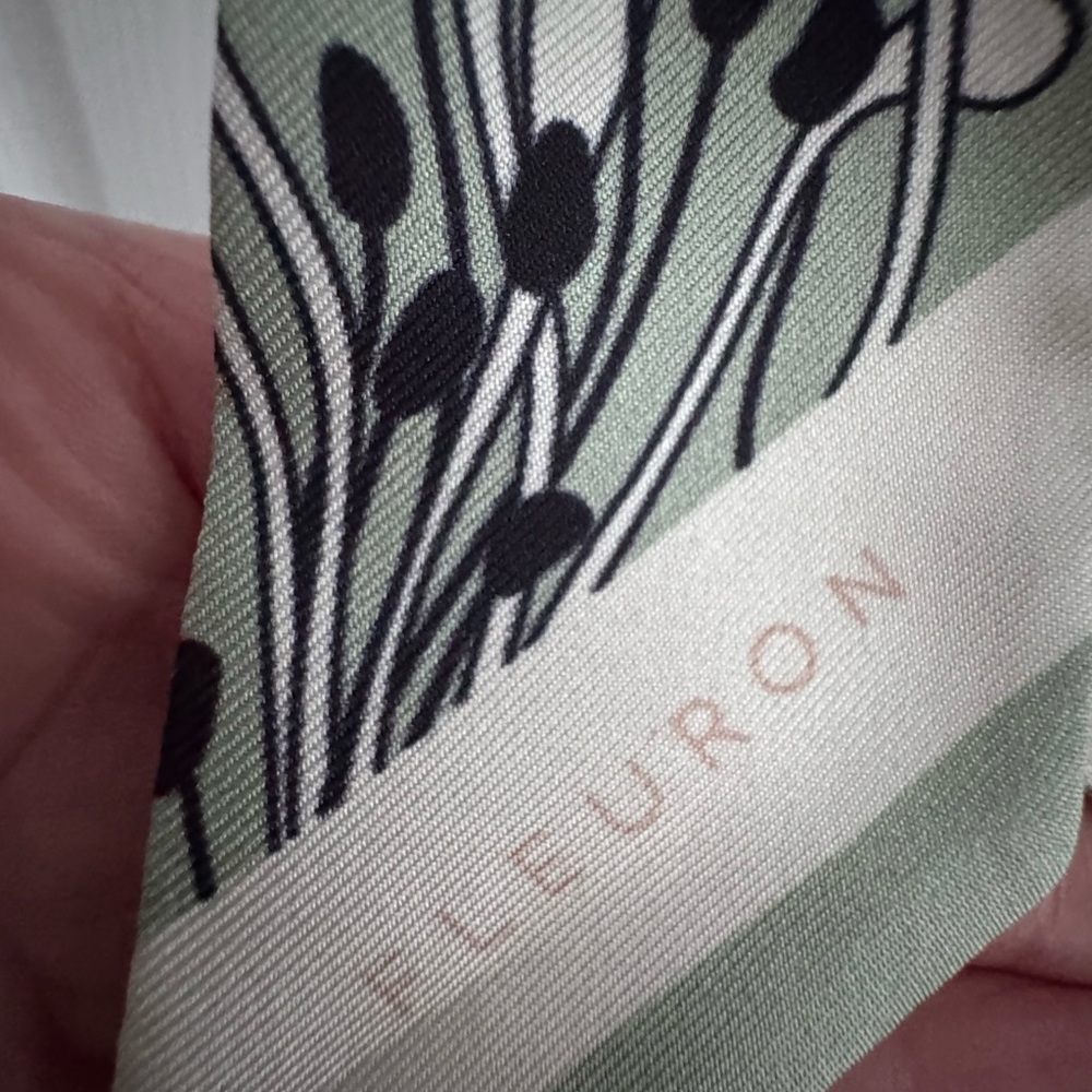 NEW Fleuron BLOOM BANDEAU 5X120CM in 
VERT AMANDE - Picture 6 of 7